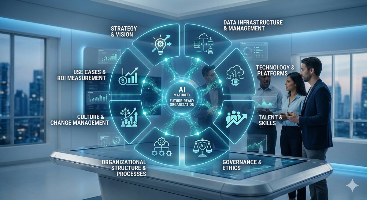 AI Readiness Assessment — personalized score across 8 dimensions