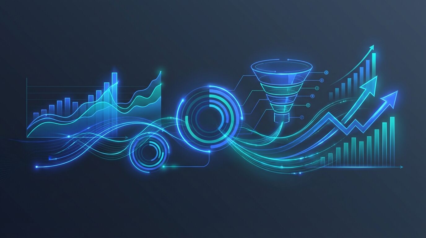 Marketing analytics and growth visualization